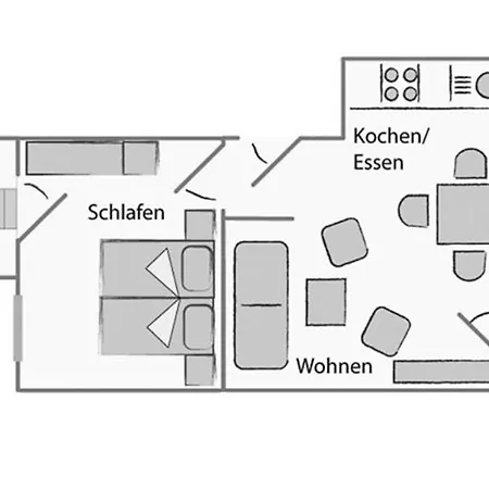 Haus Regina Maris, 7 Апартаменты